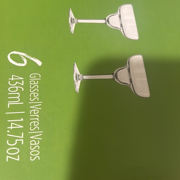 New ⛱️Set of 6 Margarita Glasses - Picture 12 of 12